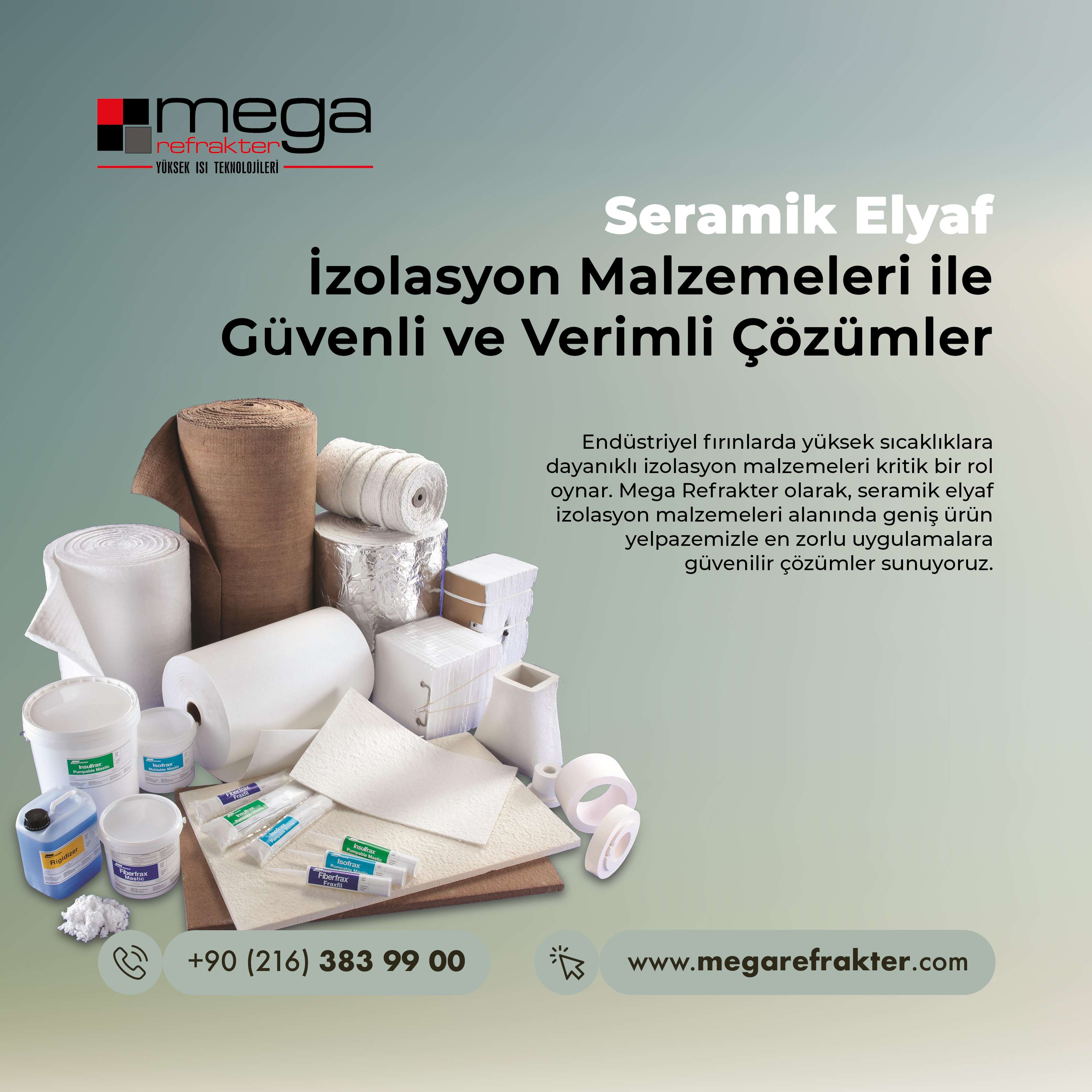 Seramik Elyaf İzolasyon Malzemeleri ile Güvenli ve Verimli Çözümler