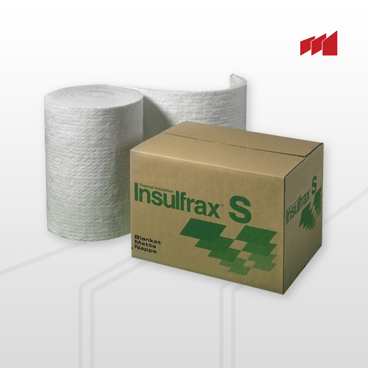 Insulfrax S Battaniye - Çözünebilir Elyaf Yüksek Sıcaklık İzolasyon Battaniyesi